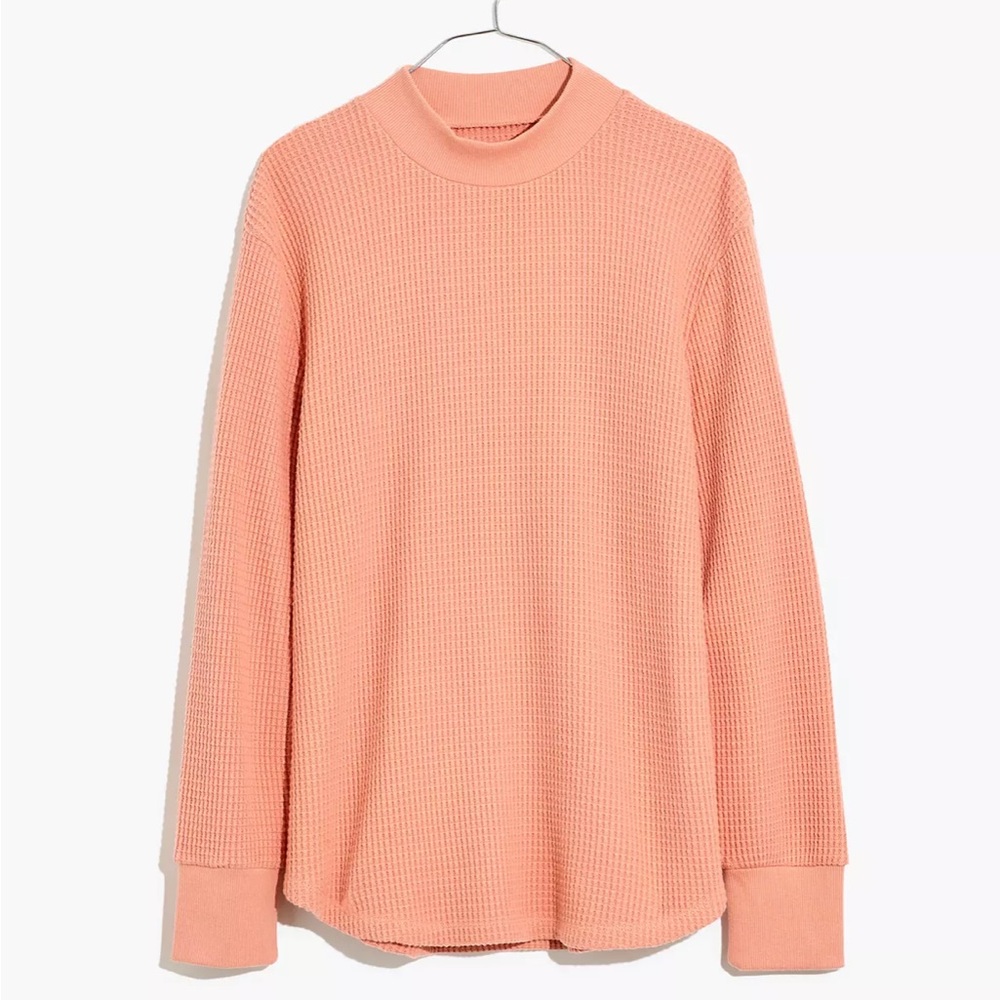 Mocknexk Waffle Sweatshirt Tee